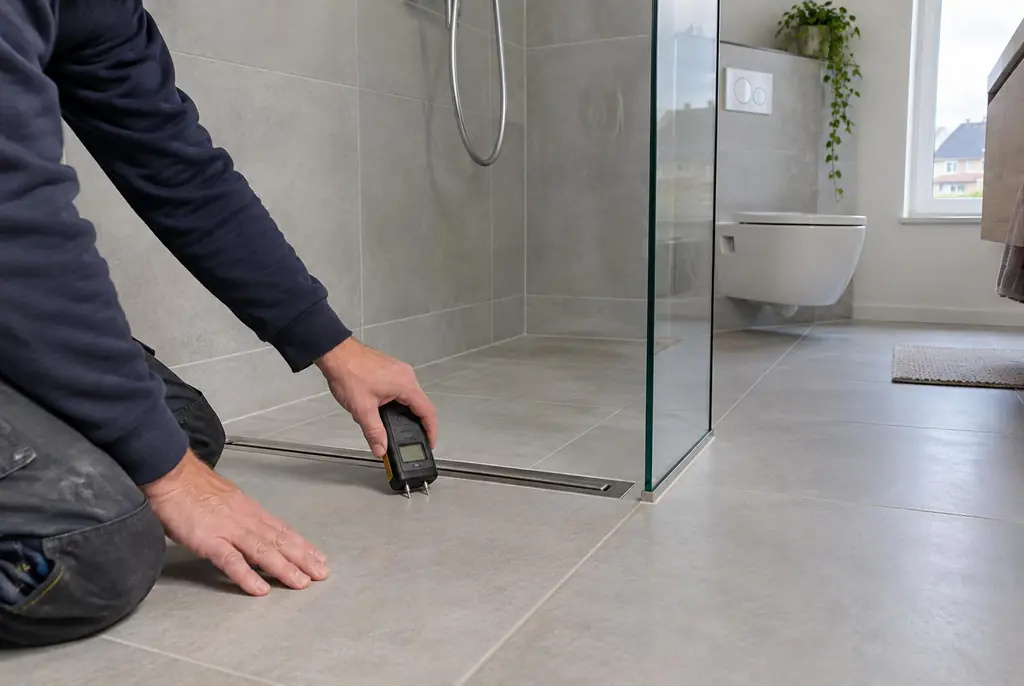 Lekdetectie Zaltbommel – badkamer in een nieuwbouwwoning